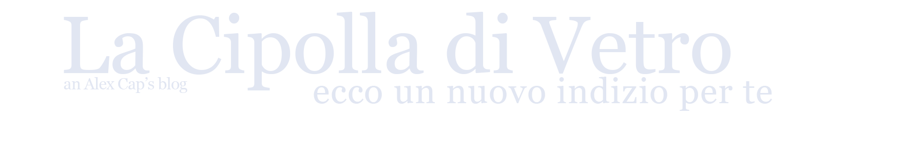 Dire Addio Ad Un Amico La Cipolla Di Vetro